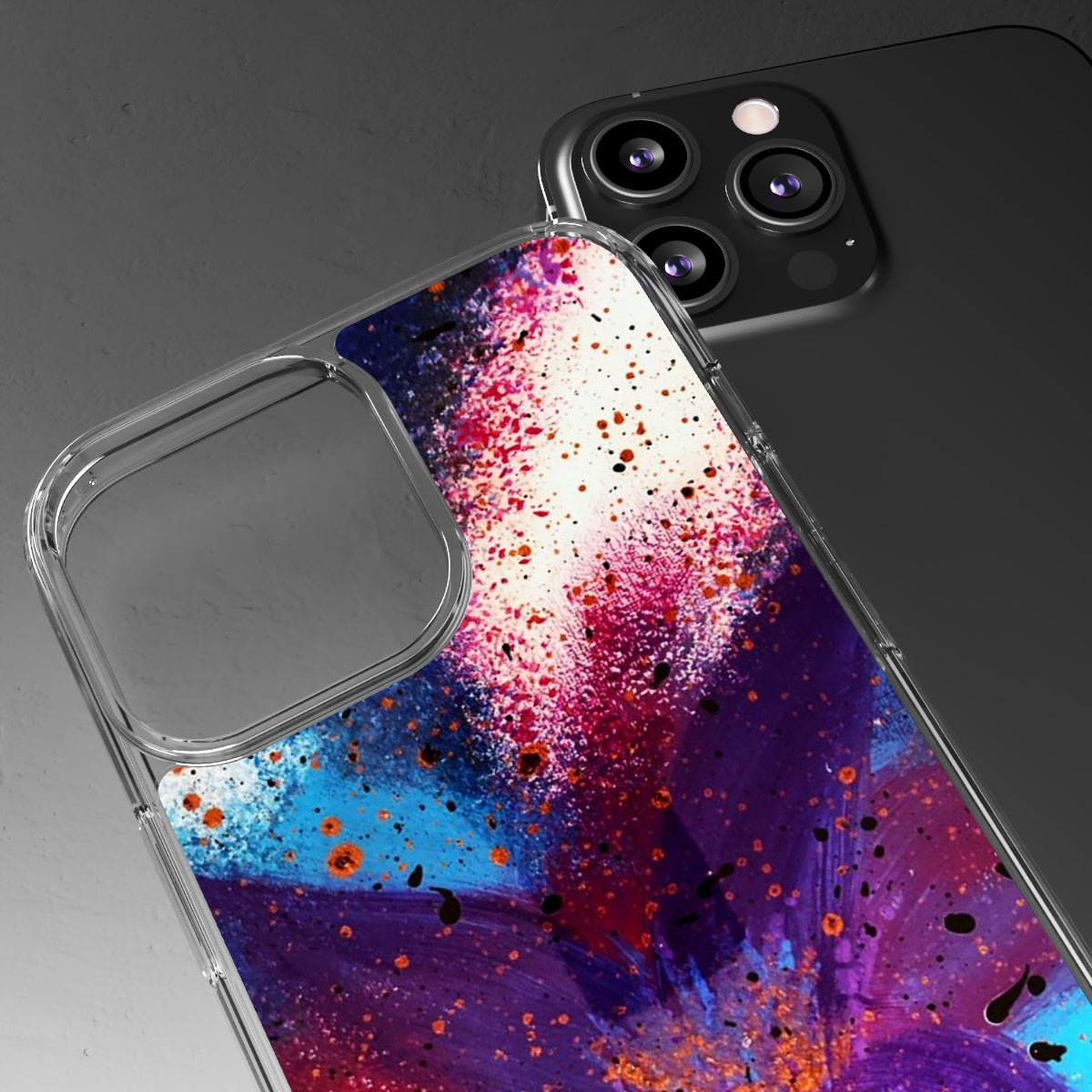 Vibrant Bloom Clear Case