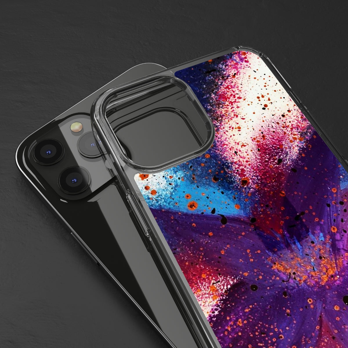 Vibrant Bloom Clear Case