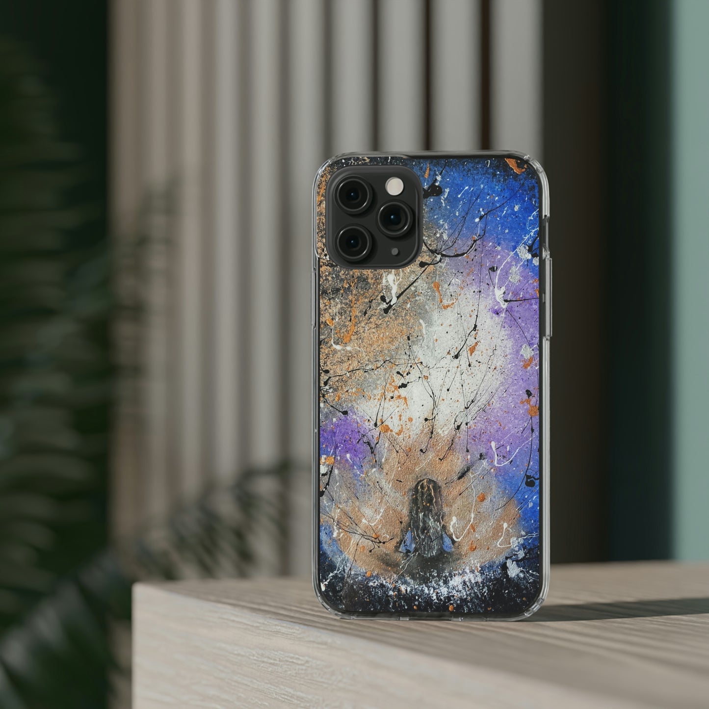 Energetic Meditation Clear Case