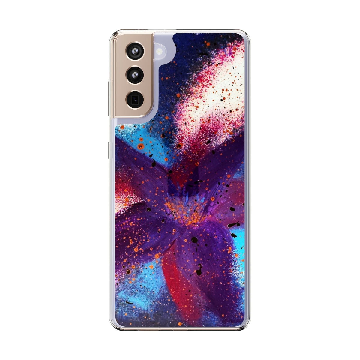 Vibrant Bloom Clear Case