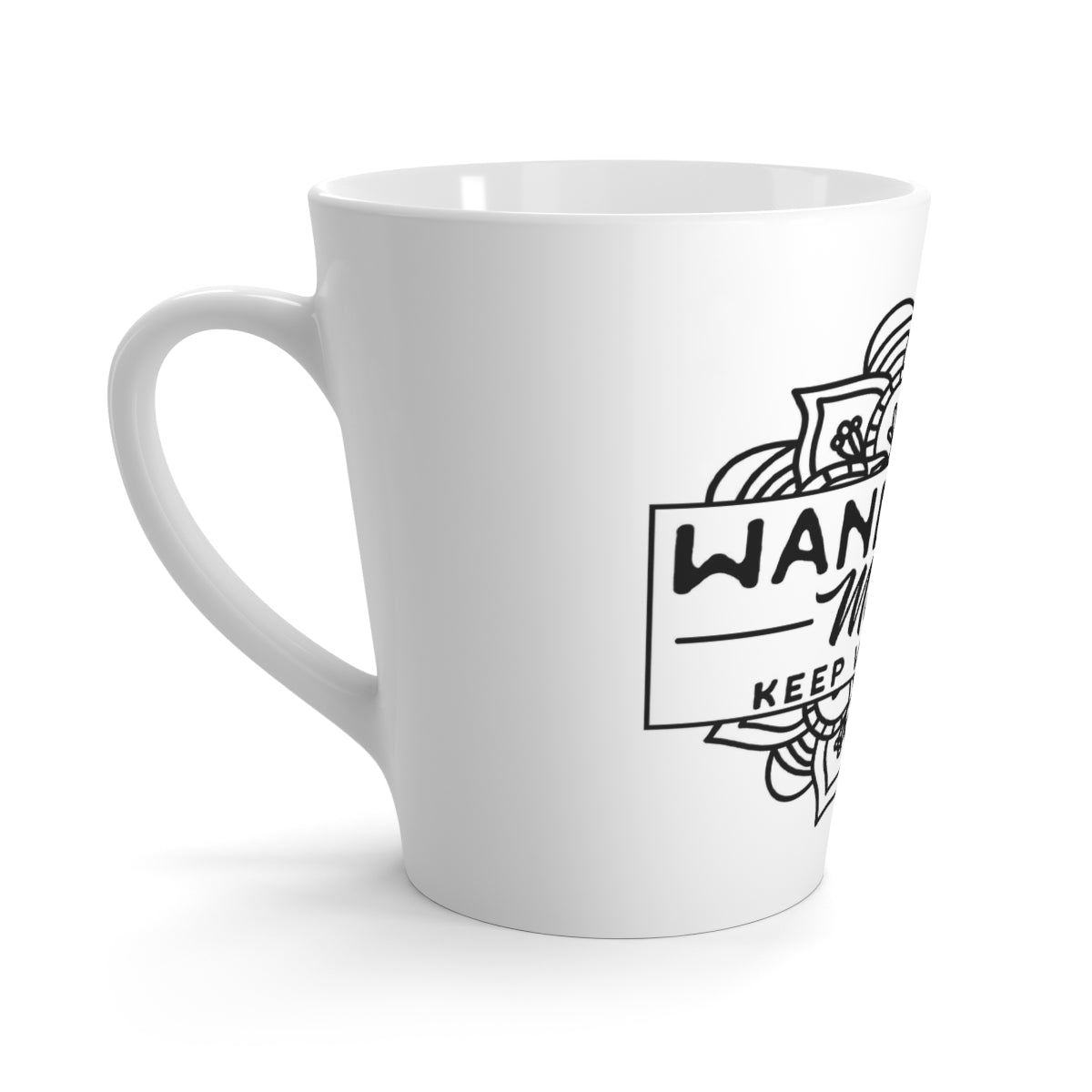 Wandering Mandala Latte Mug