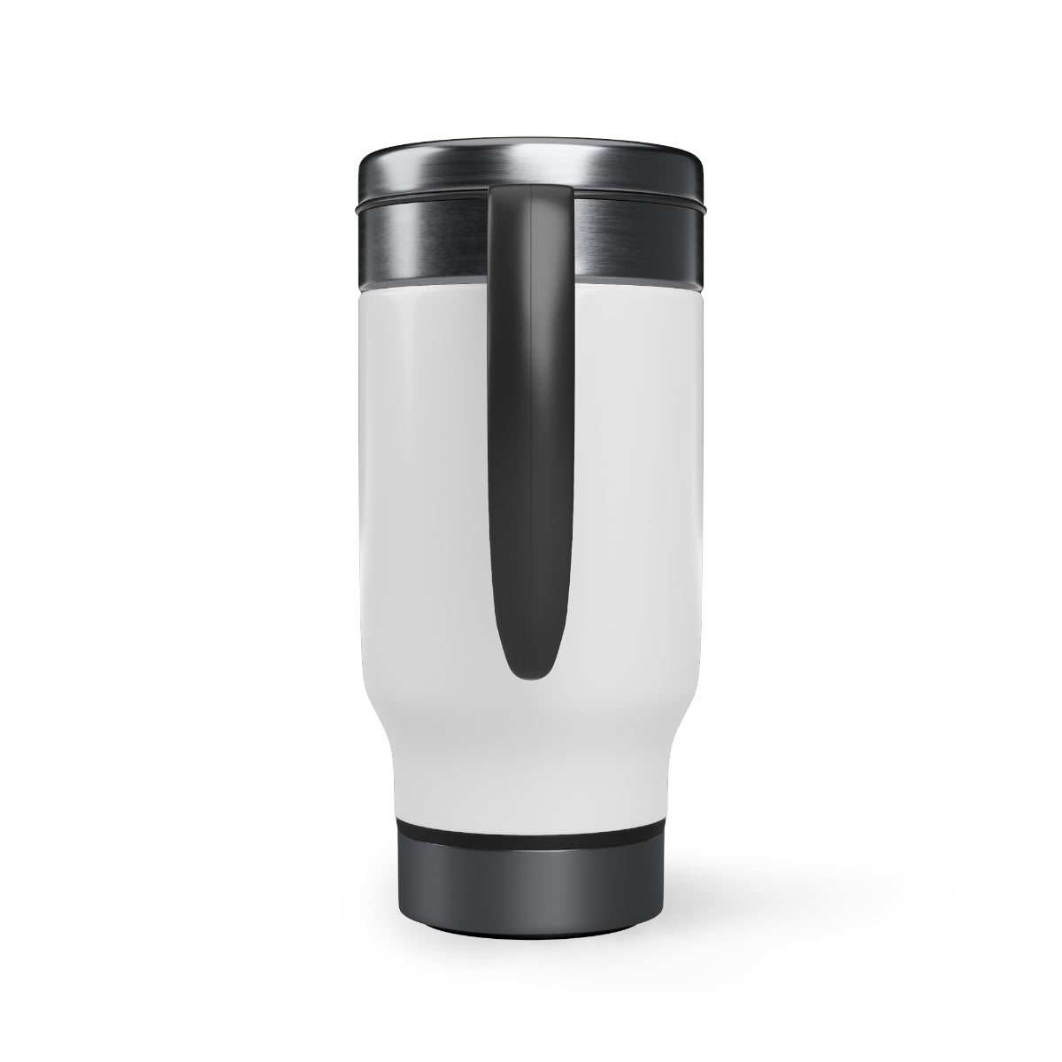 Wandering Mandala Stainless Steel Travel Mug with Handle, 14oz