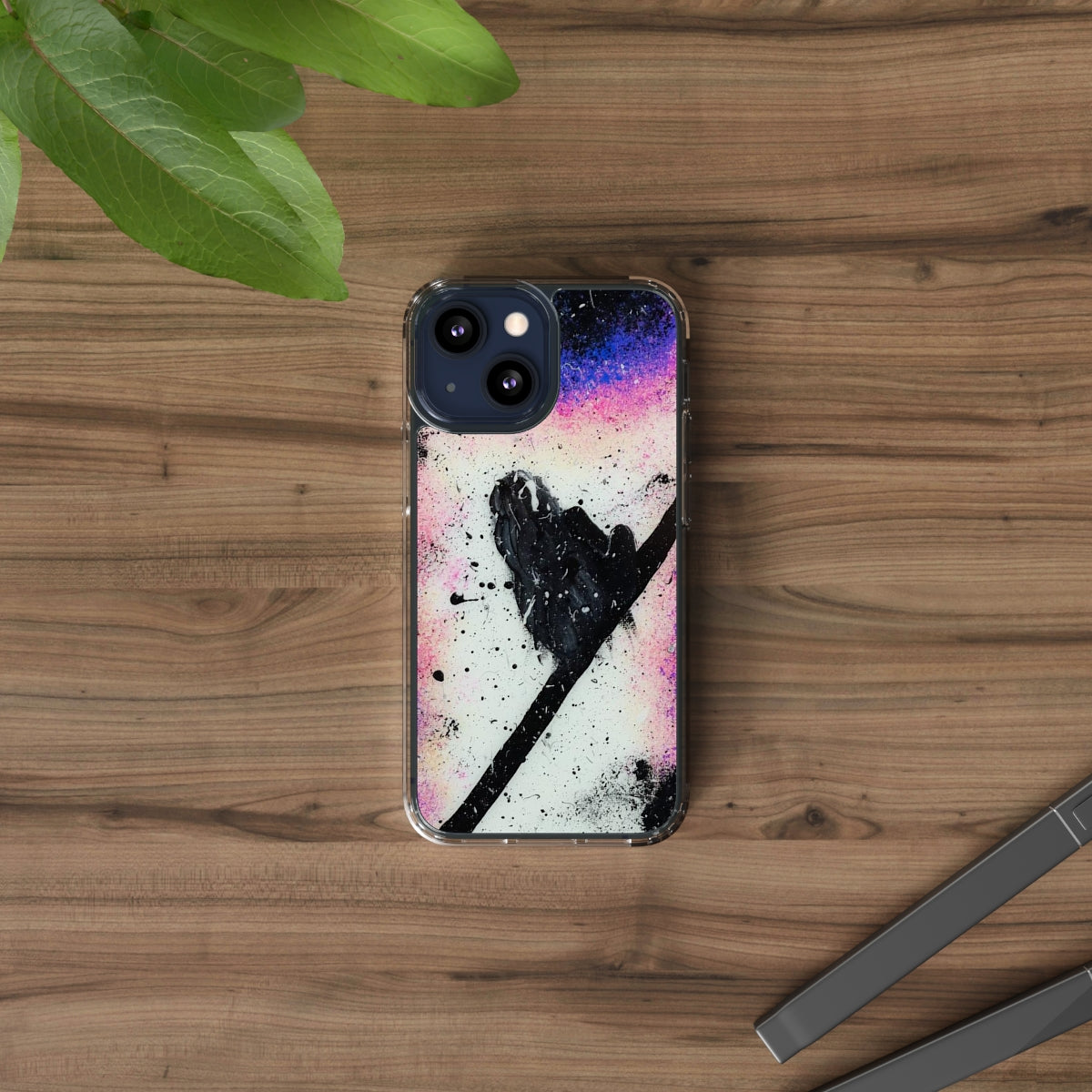 Spaced Out Clear Case