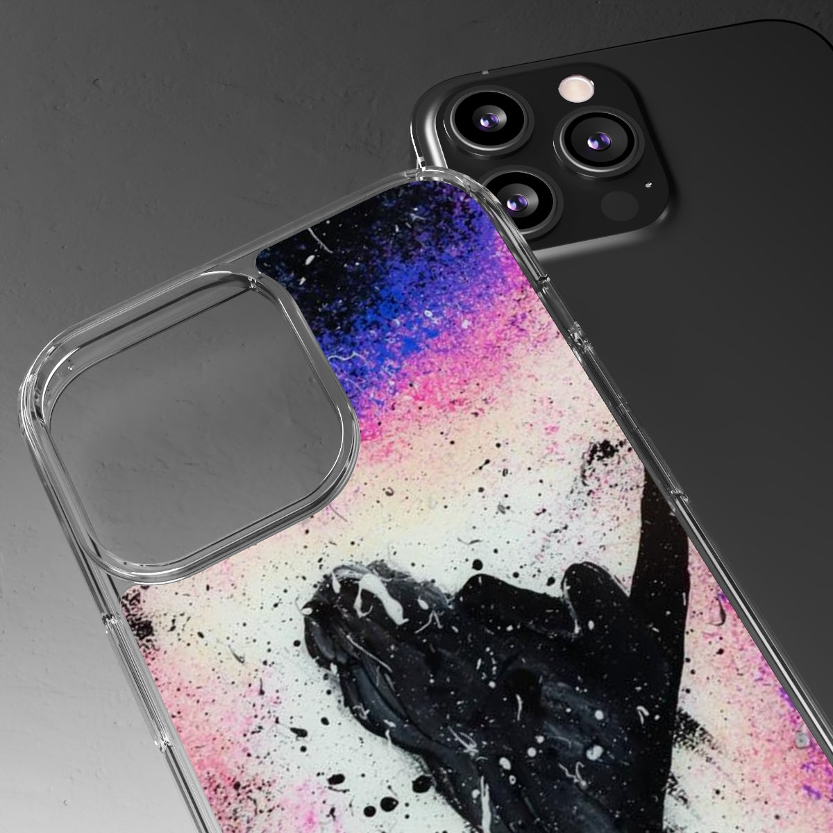 Spaced Out Clear Case