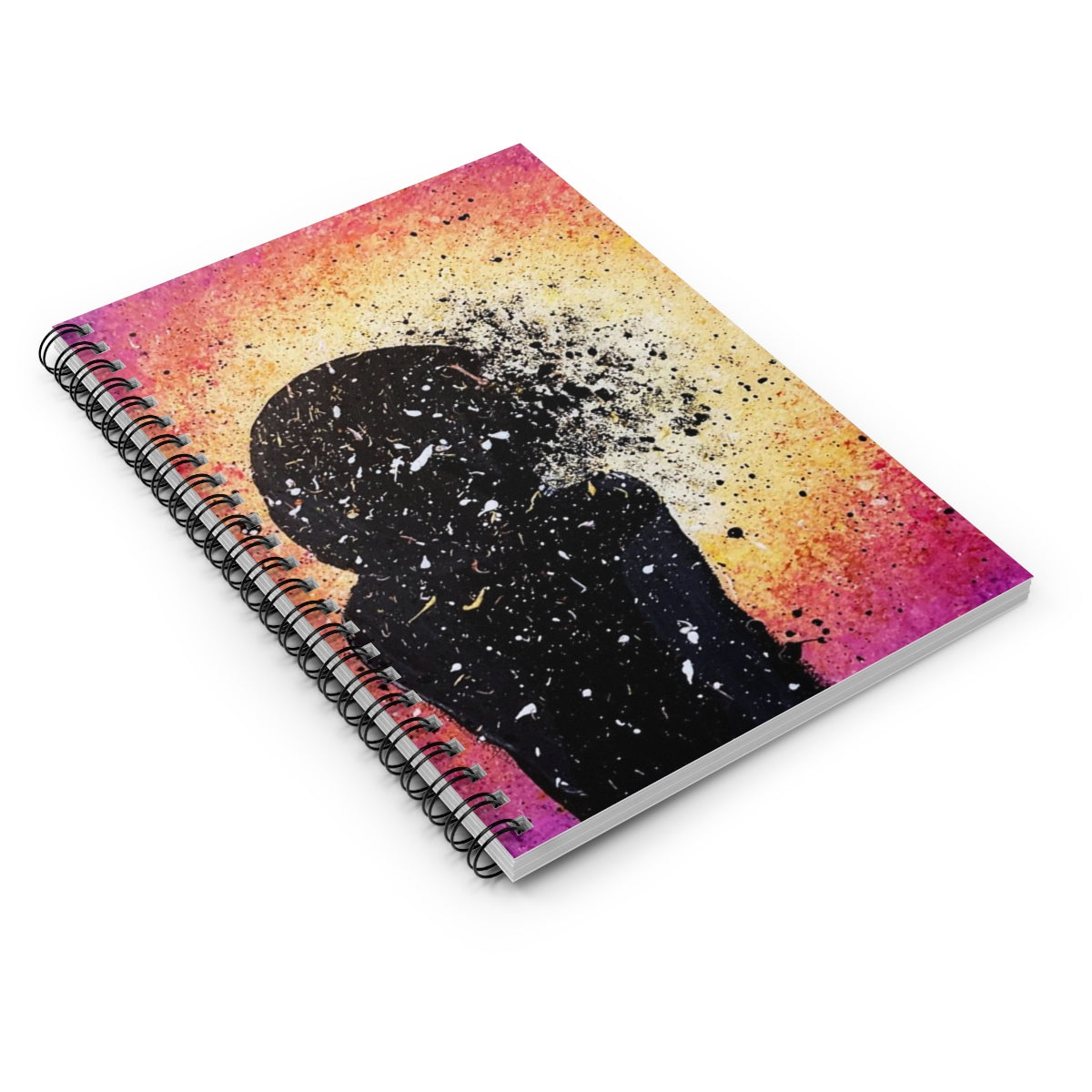 Brain in Flux Spiral Notebook - Ruled Line