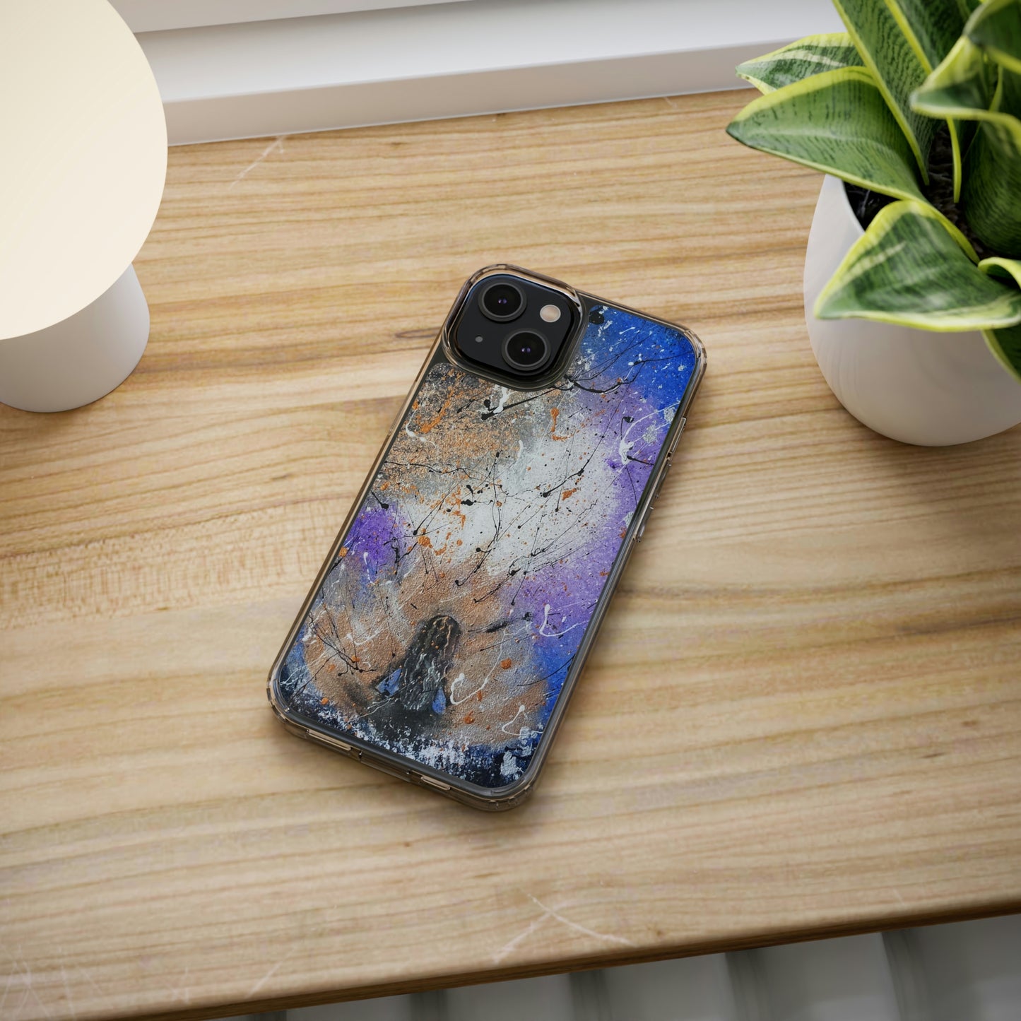 Energetic Meditation Clear Case