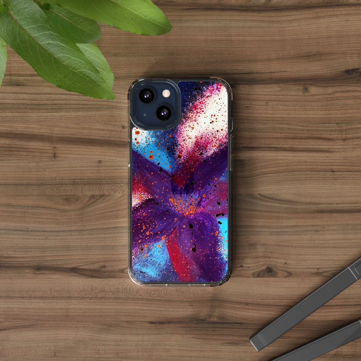Vibrant Bloom Clear Case