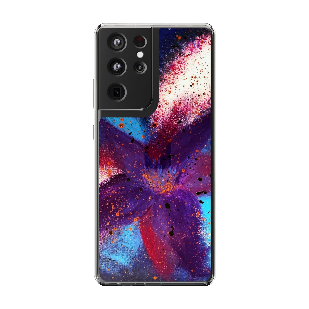 Vibrant Bloom Clear Case
