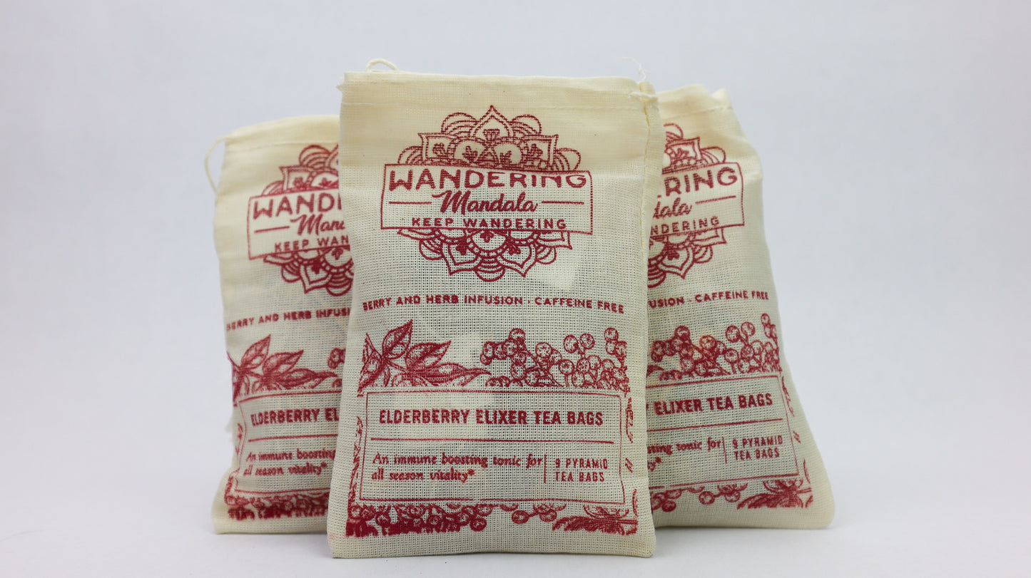Wandering Mandala Muslin Teabags