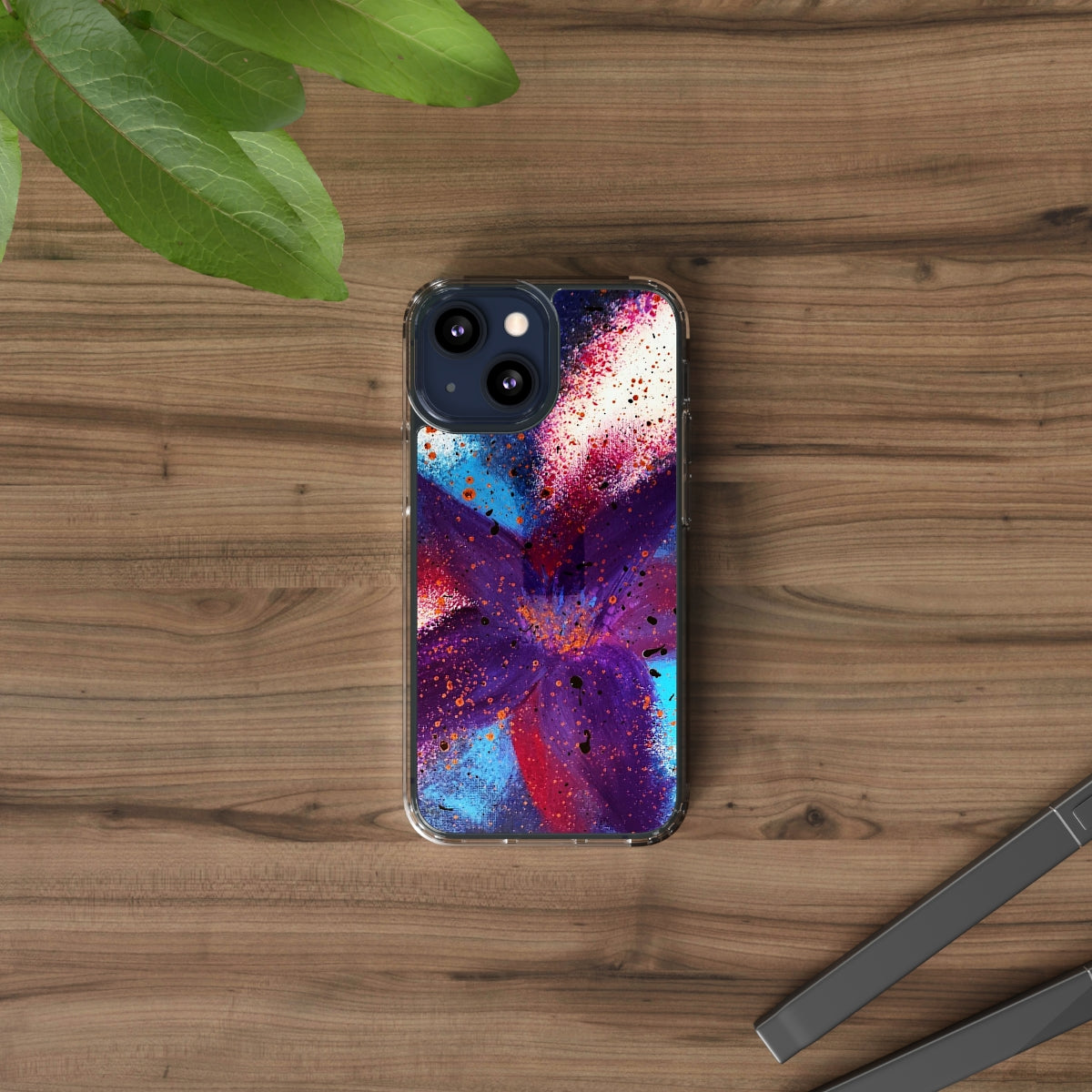 Vibrant Bloom Clear Case