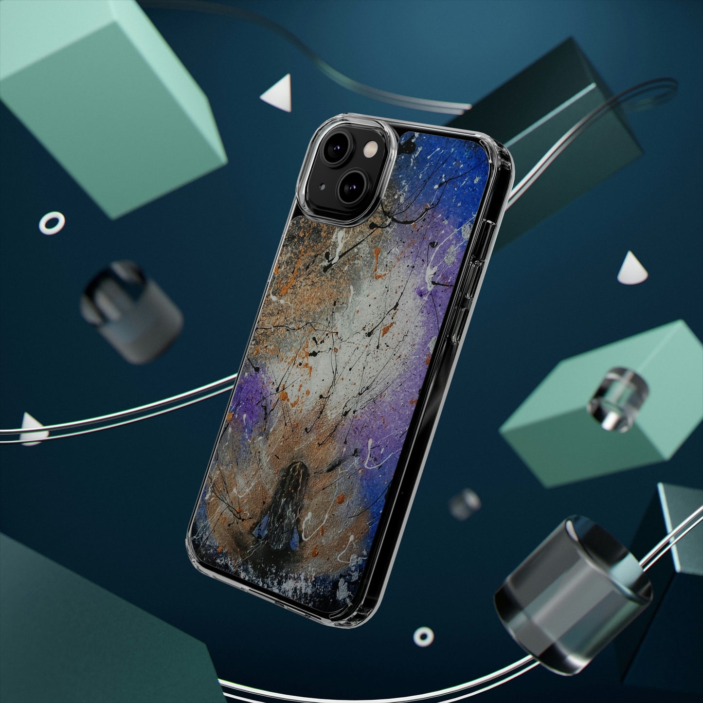 Energetic Meditation Clear Case