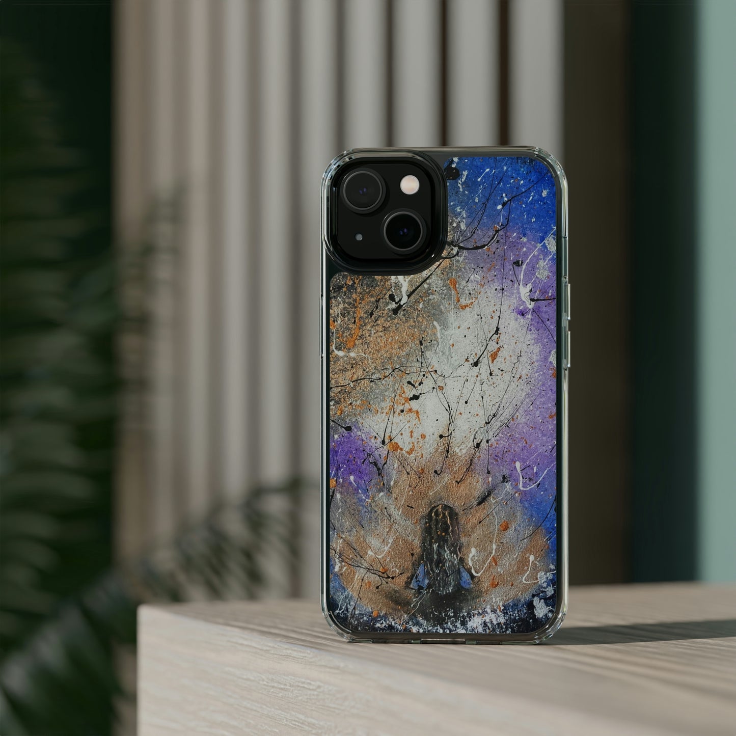 Energetic Meditation Clear Case