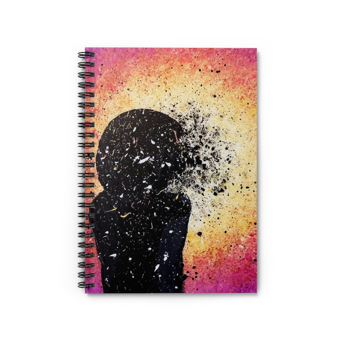 Brain in Flux Spiral Notebook - Ruled Line