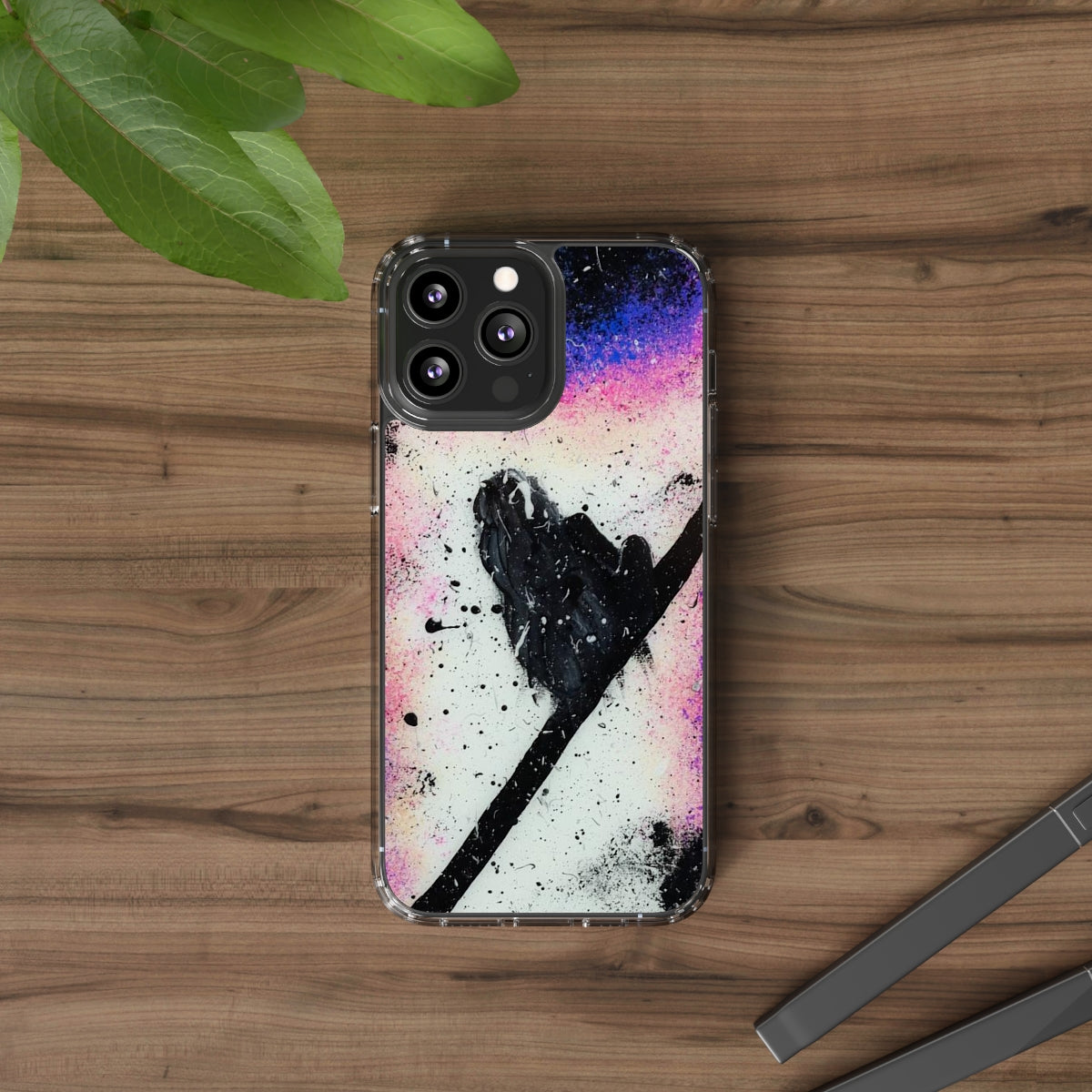 Spaced Out Clear Case