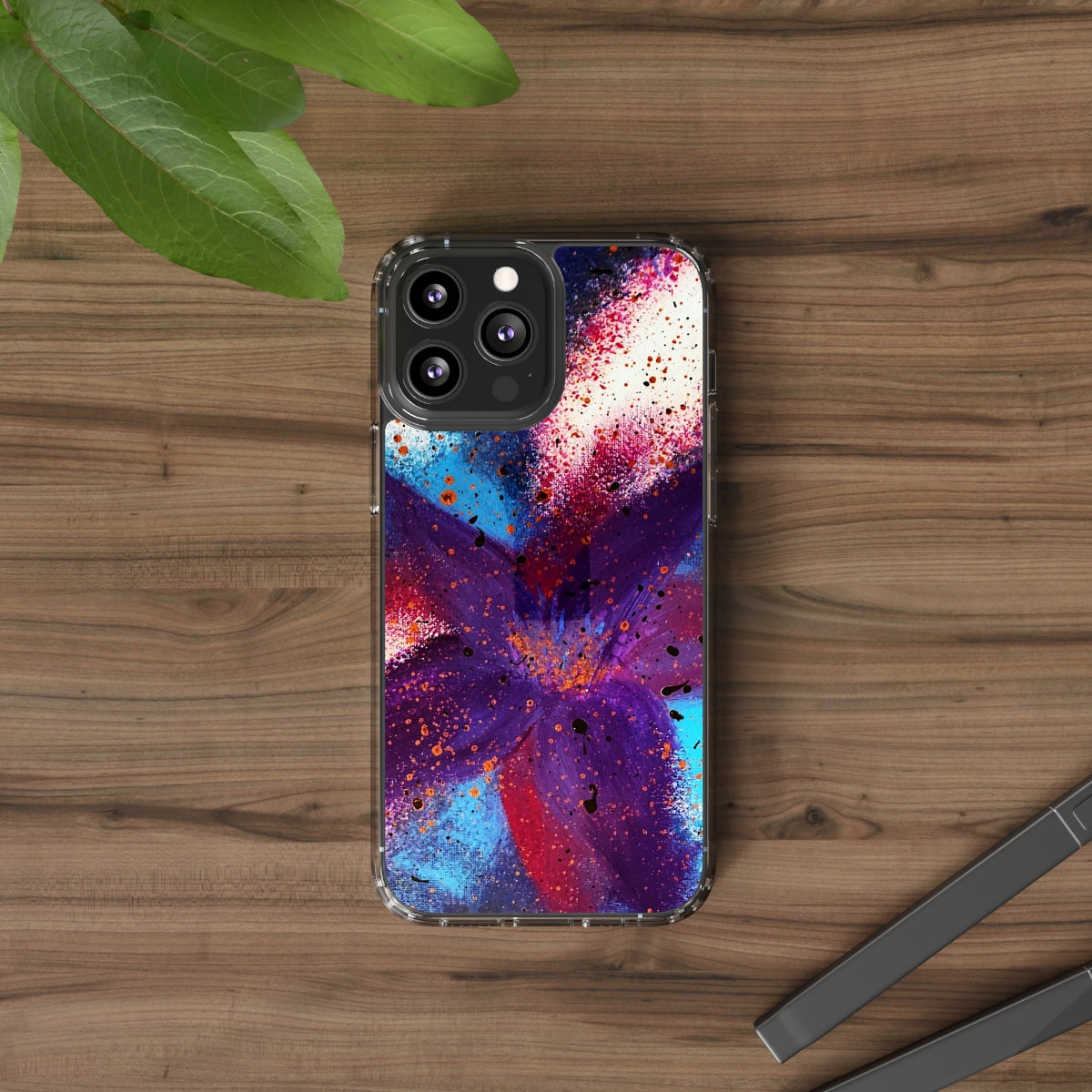 Vibrant Bloom Clear Case
