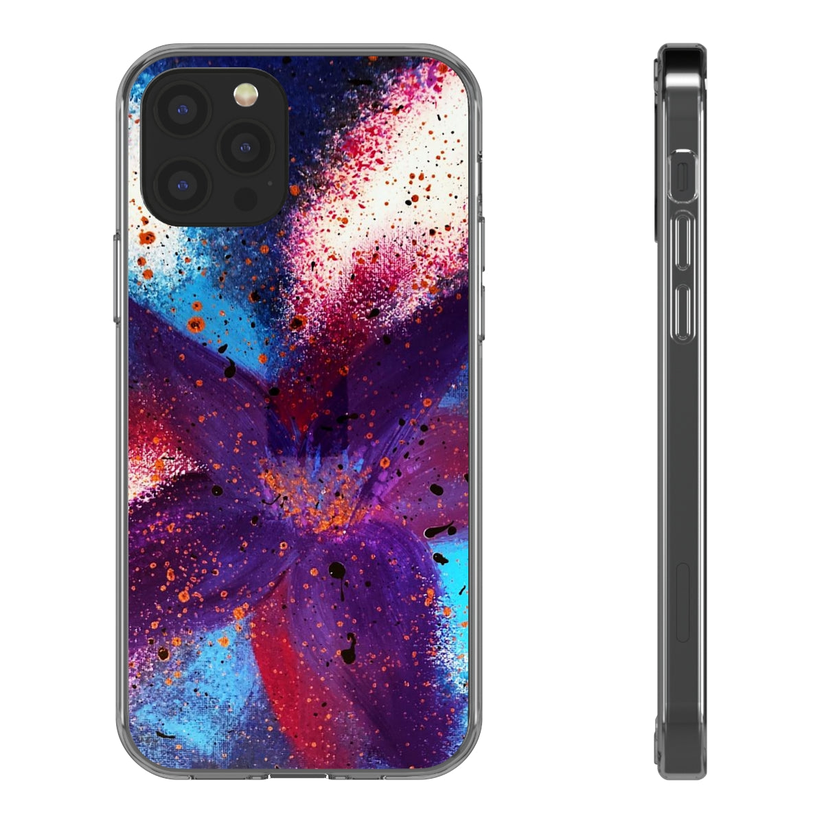 Vibrant Bloom Clear Case