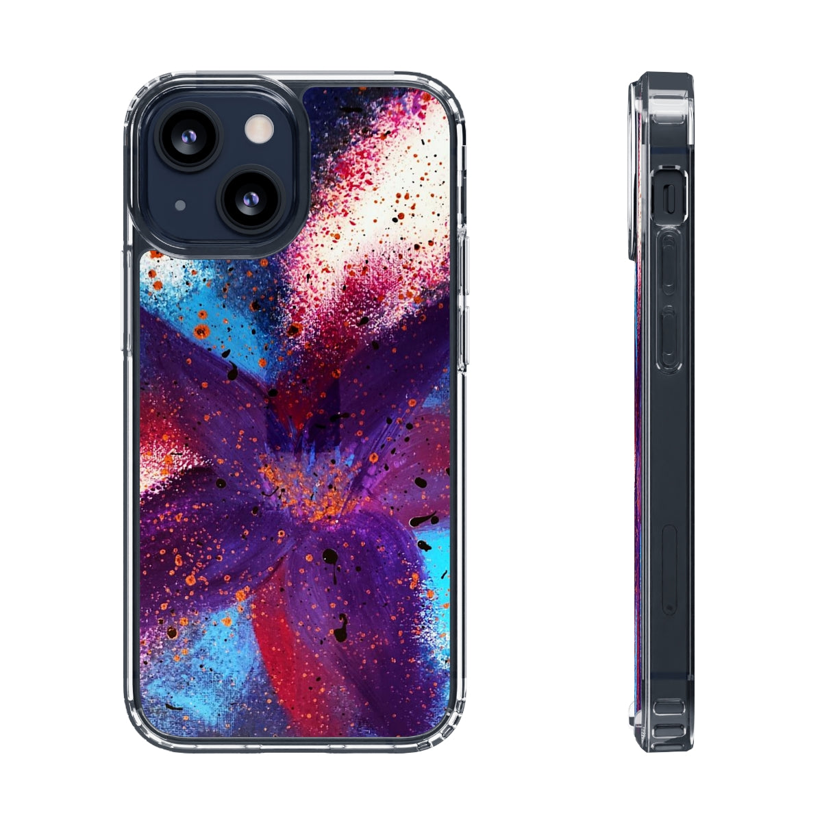 Vibrant Bloom Clear Case