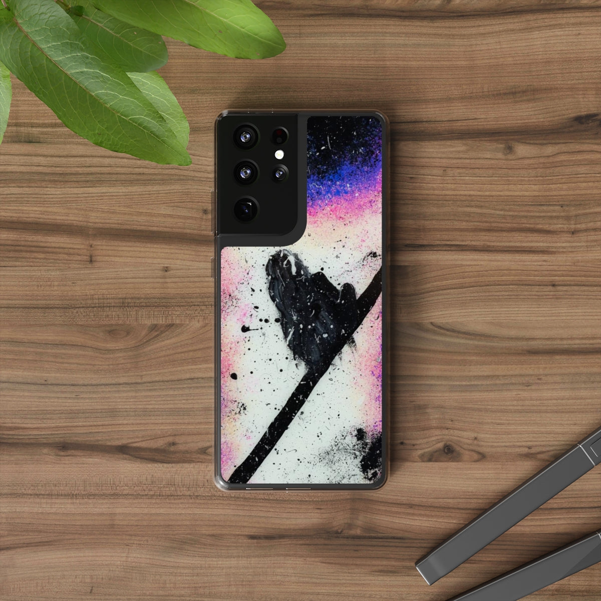 Spaced Out Clear Case