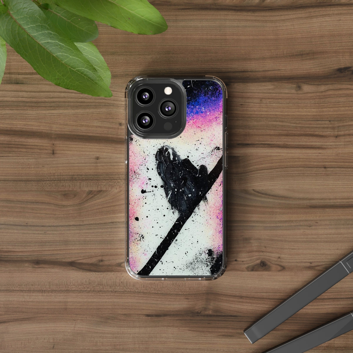Spaced Out Clear Case