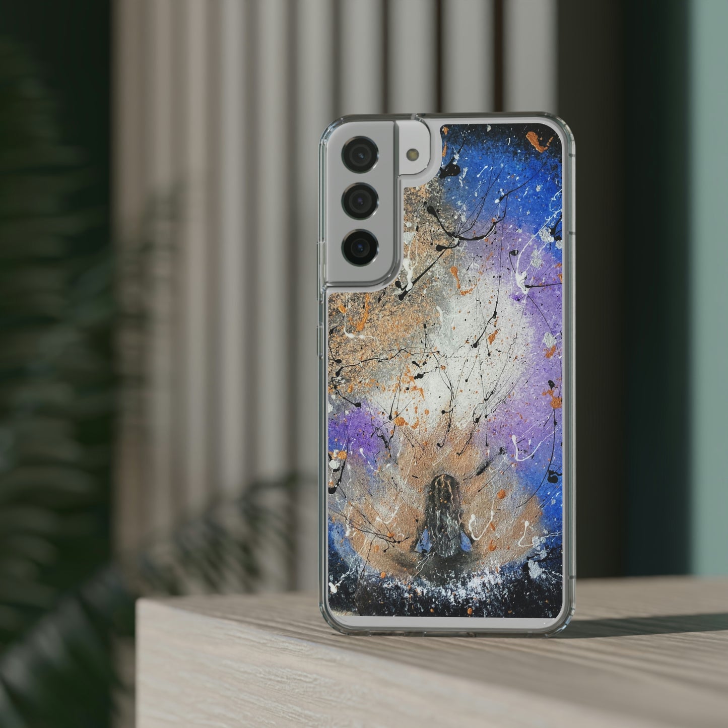 Energetic Meditation Clear Case
