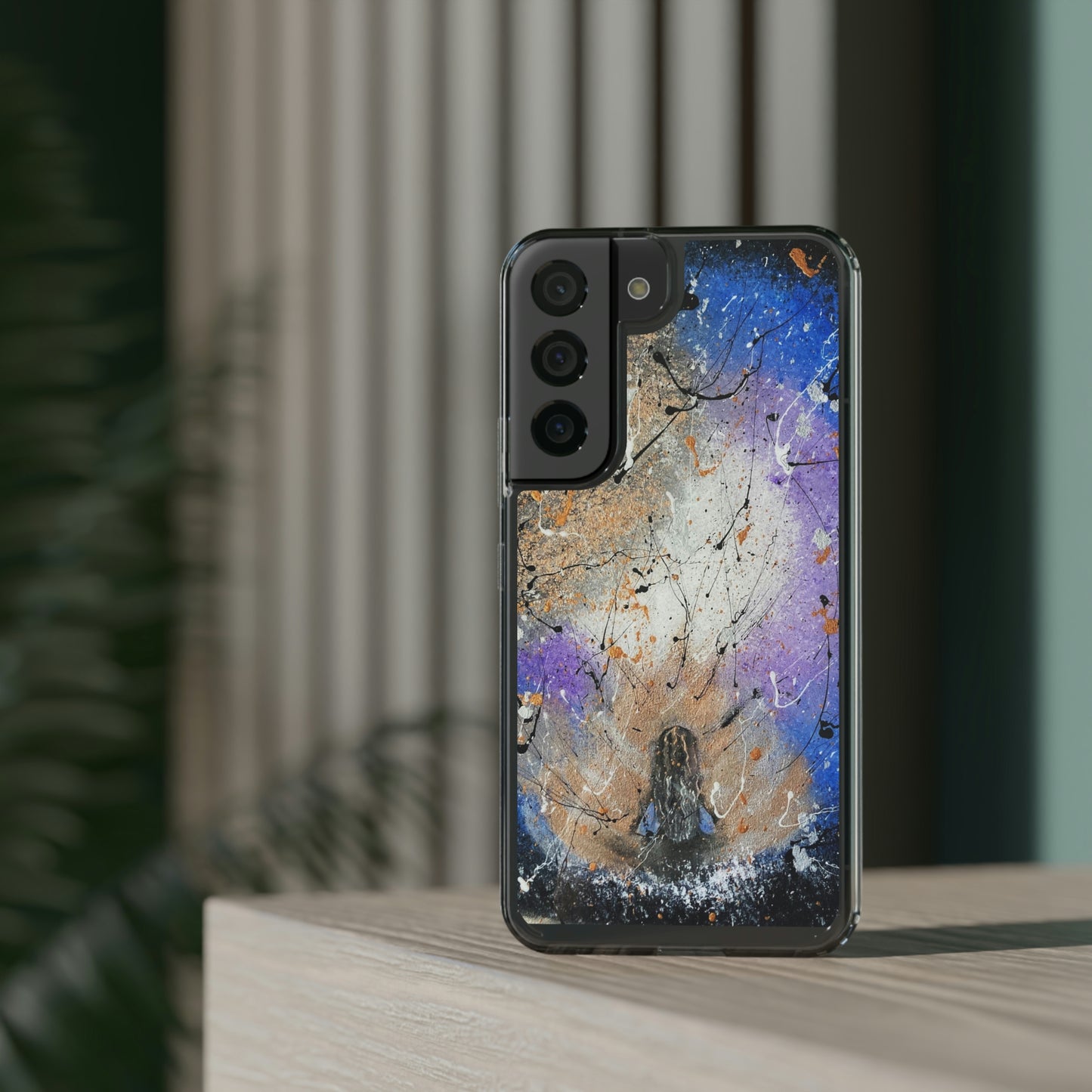 Energetic Meditation Clear Case