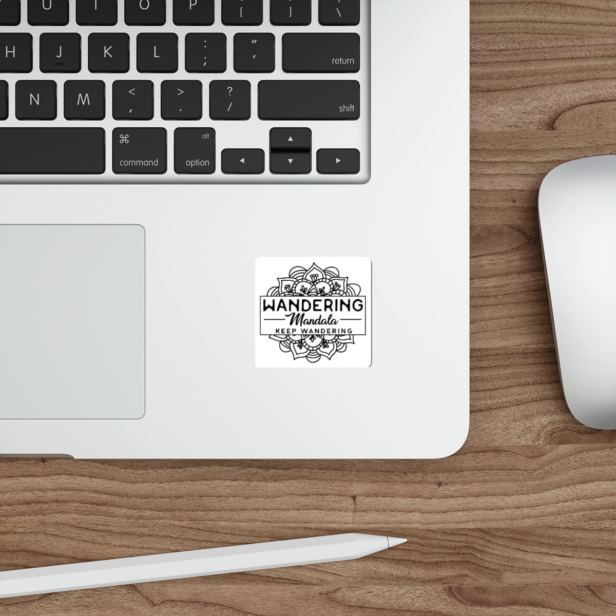 Wandering Mandala Die-Cut Stickers