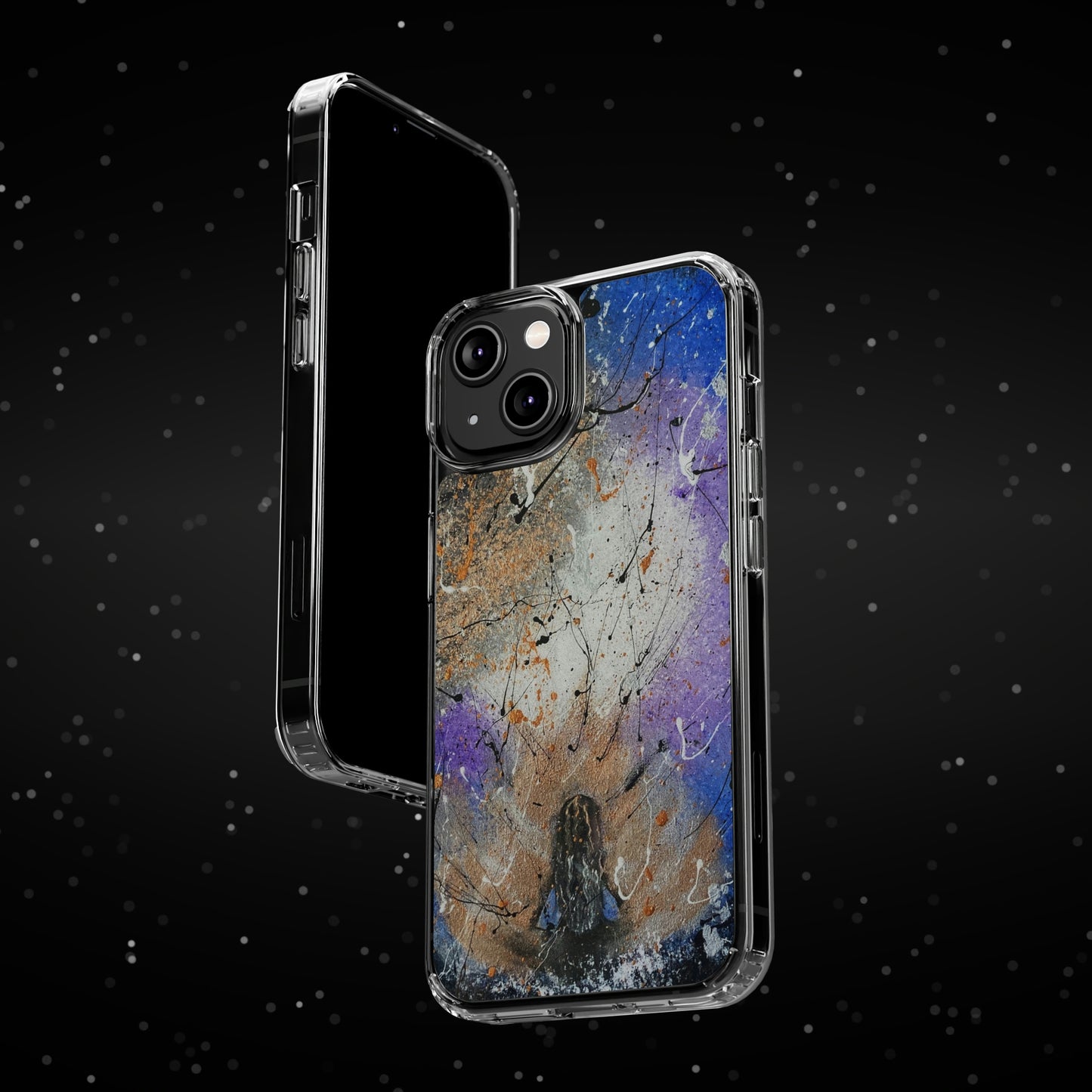 Energetic Meditation Clear Case