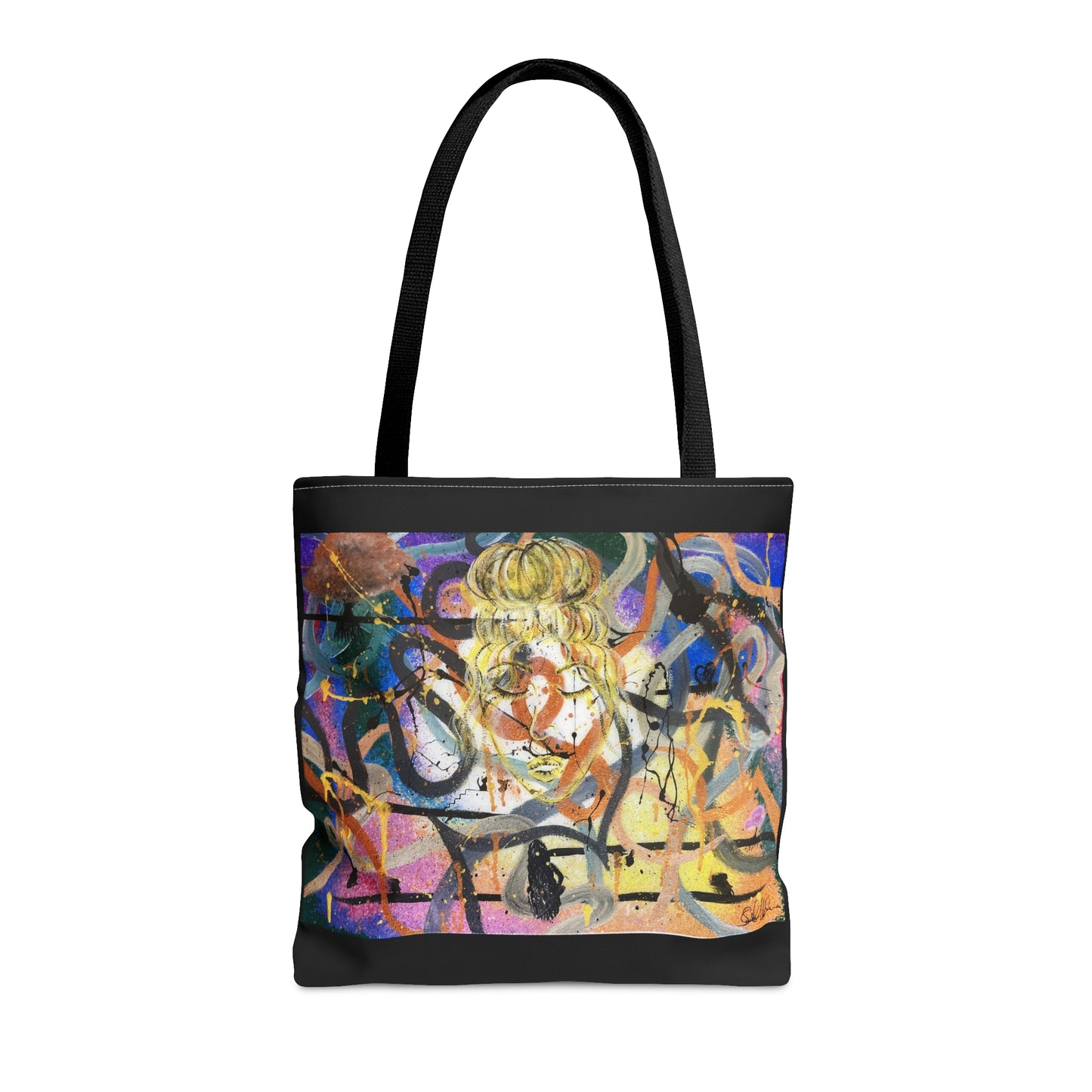 Chaotic Mind Tote Bag (AOP)