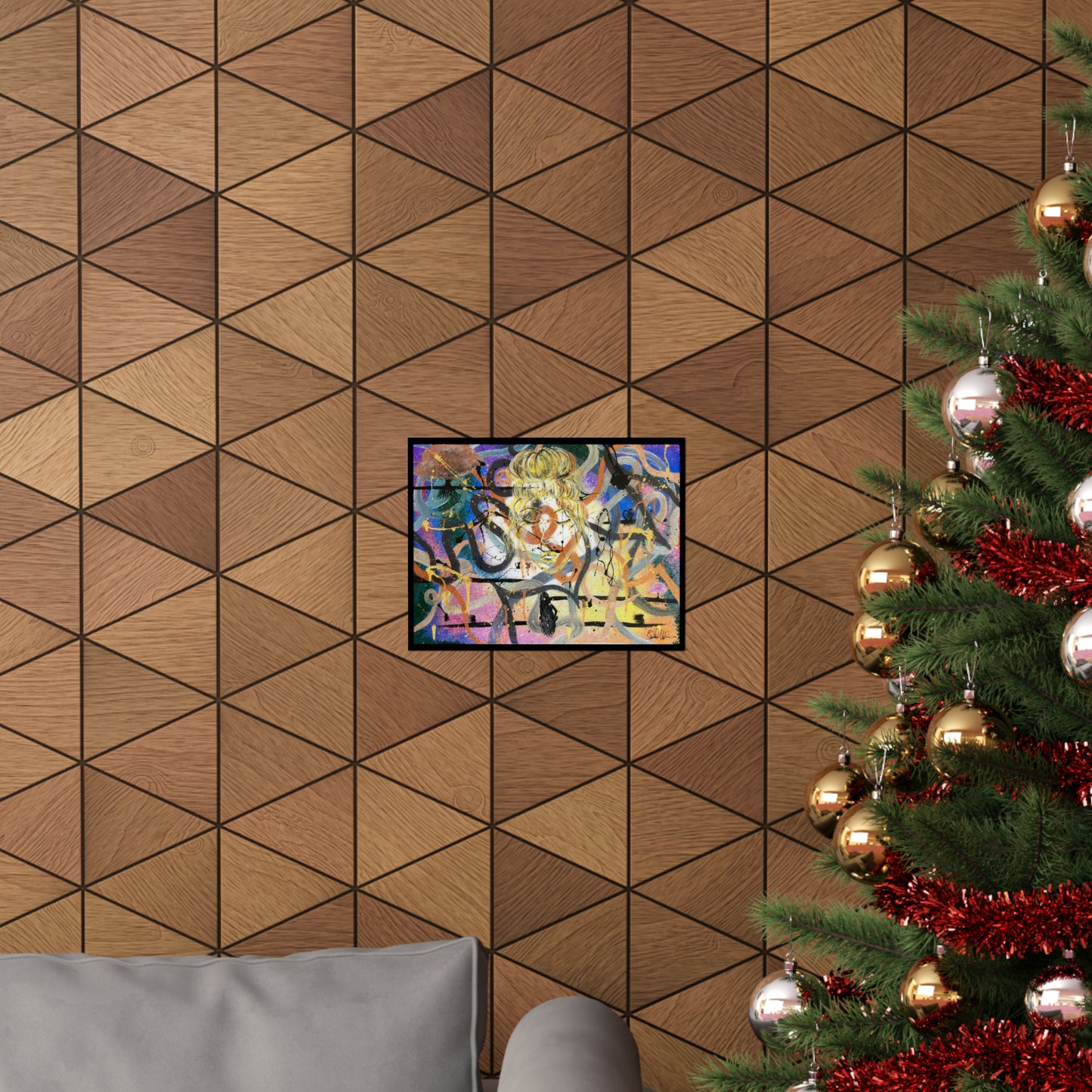 Chaotic Mind Matte Horizontal Poster