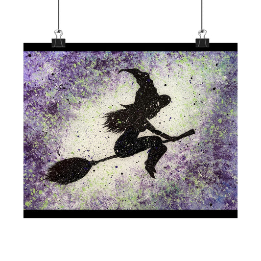 PolyWitch Matte Horizontal Poster