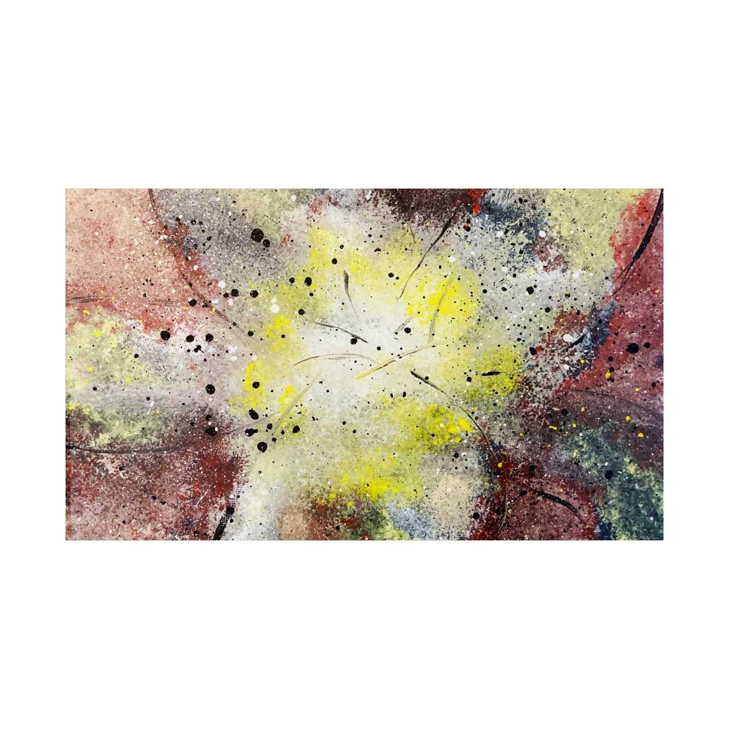 Poison Flower Matte Horizontal Poster