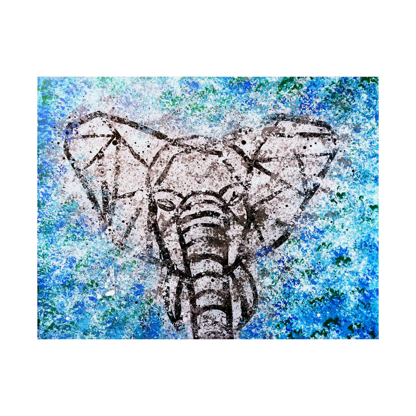 Trunk Nebula Matte Horizontal Poster
