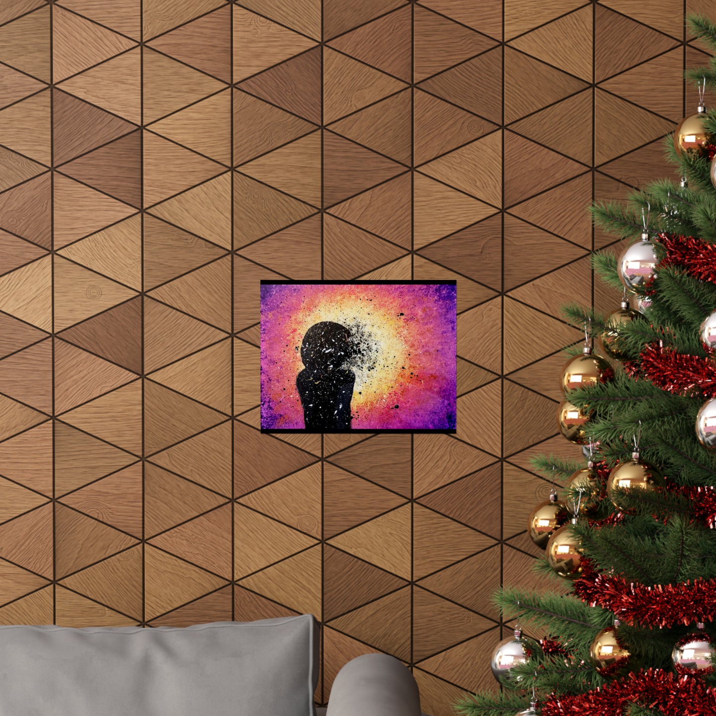Brain in Flux Matte Horizontal Poster