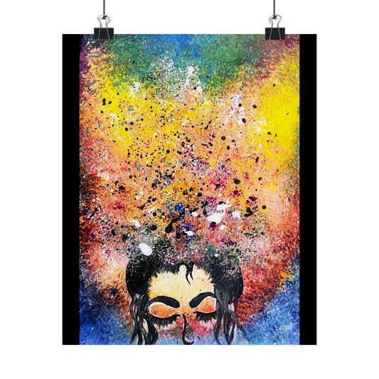 Creative Overthinker Matte Vertical Poster