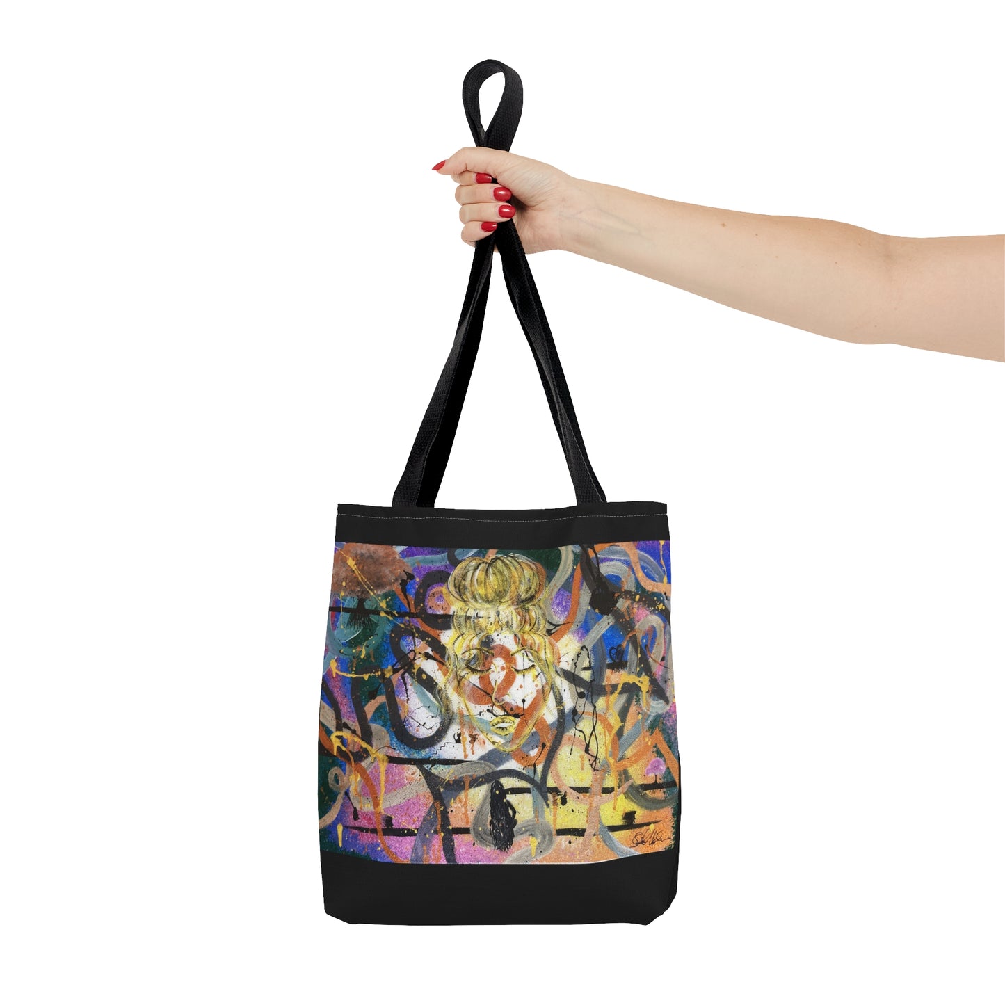 Chaotic Mind Tote Bag (AOP)