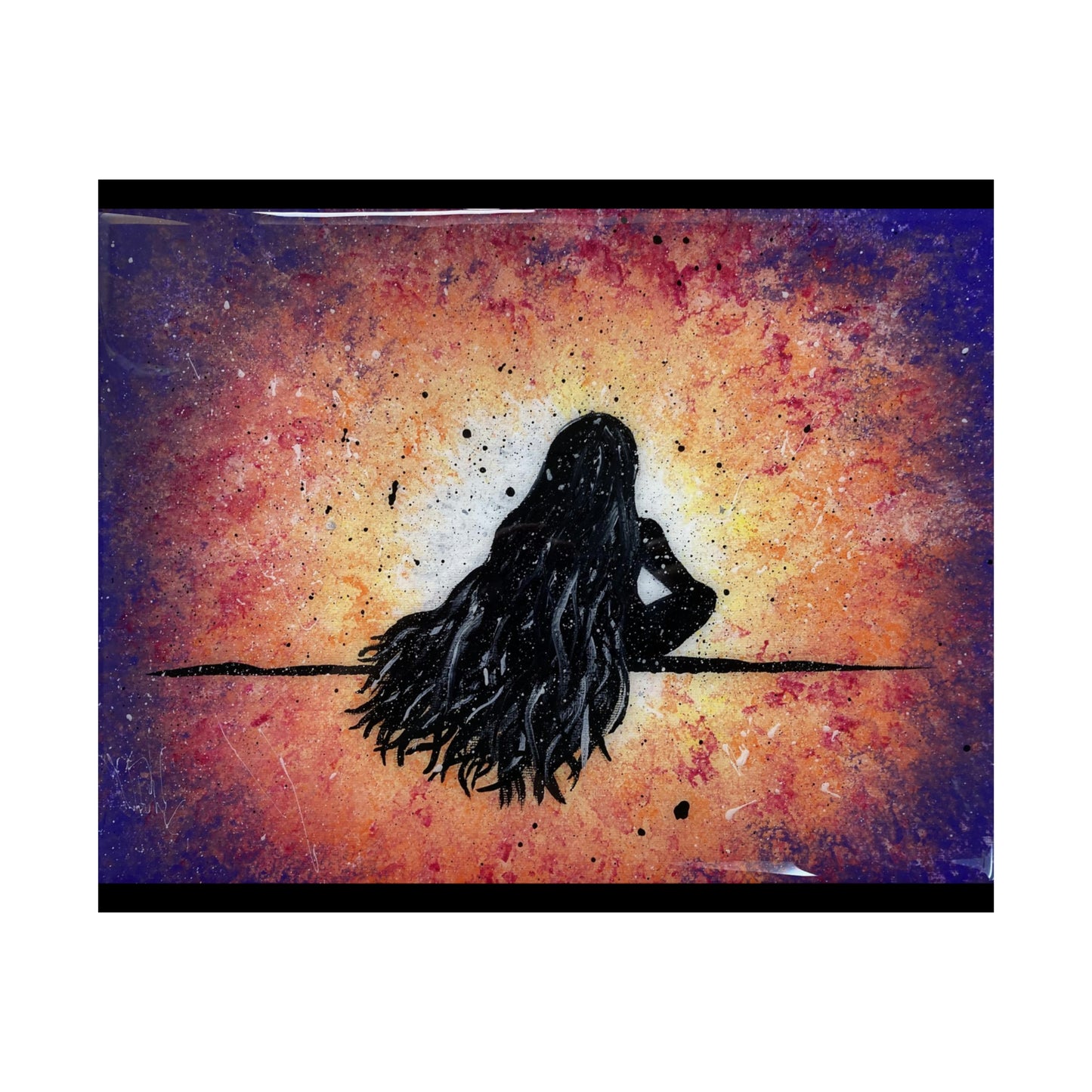 Peaceful Chaos Matte Horizontal Poster