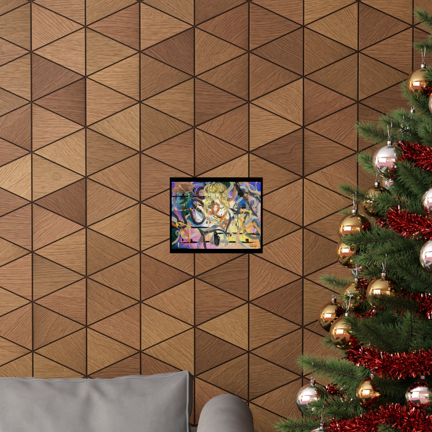Chaotic Mind Matte Horizontal Poster