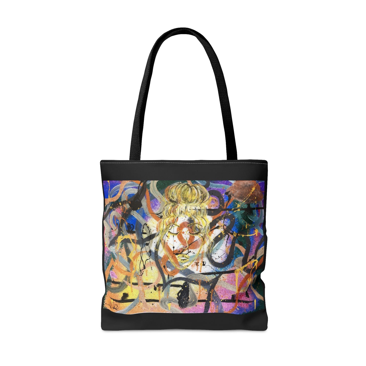Chaotic Mind Tote Bag (AOP)