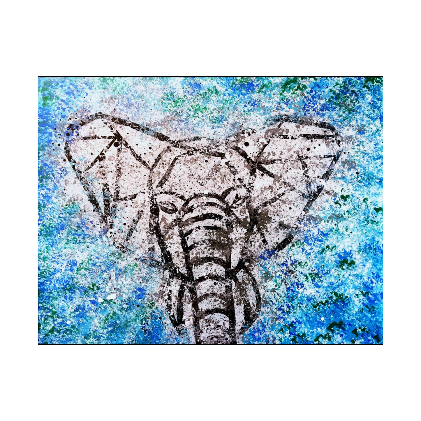 Trunk Nebula Matte Horizontal Poster