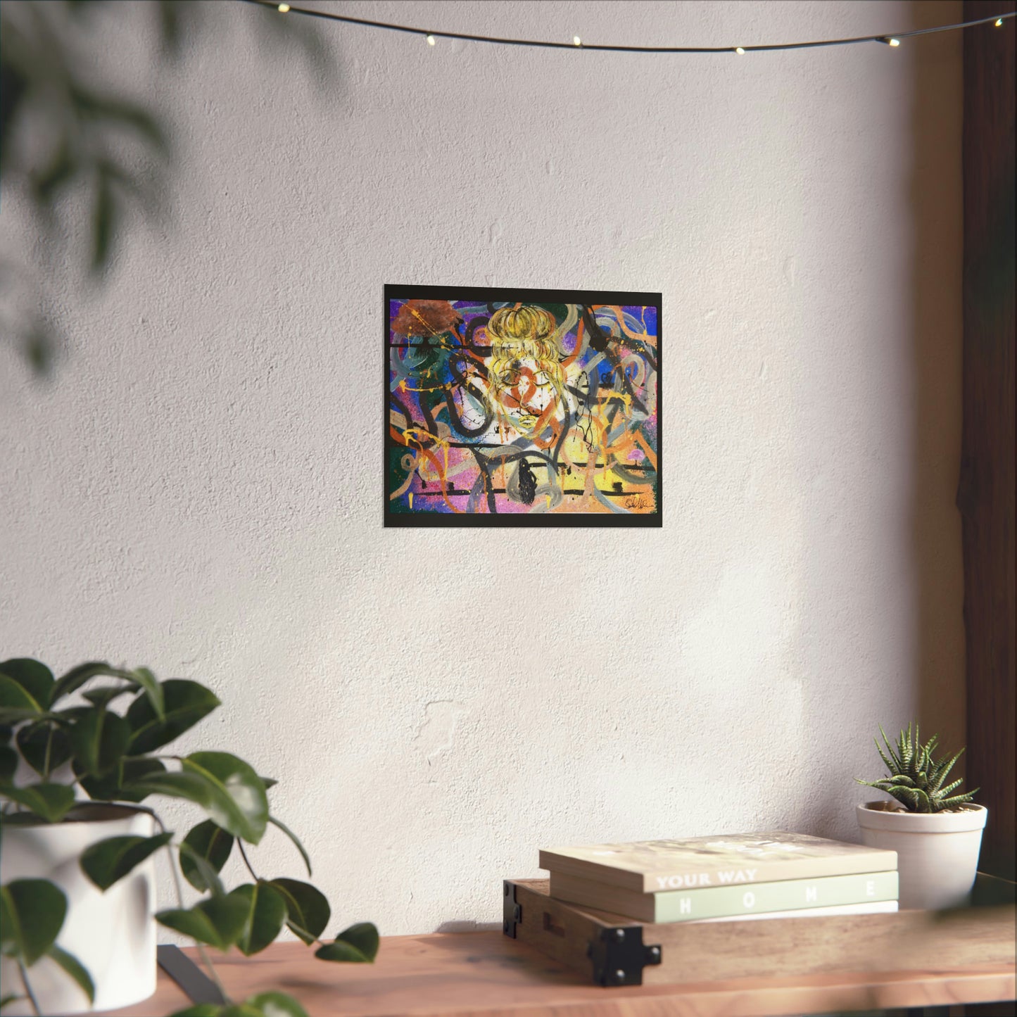 Chaotic Mind Matte Horizontal Poster