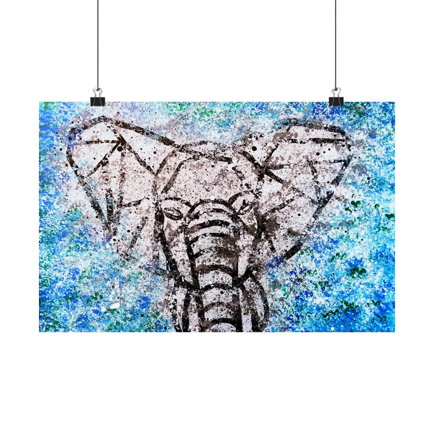 Trunk Nebula Matte Horizontal Poster