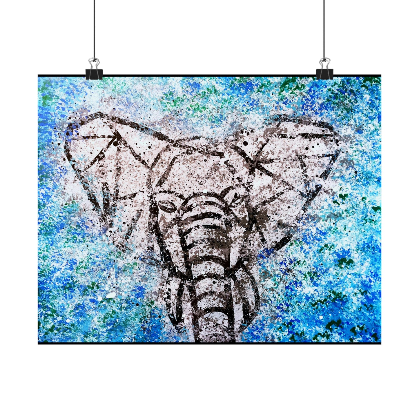 Trunk Nebula Matte Horizontal Poster