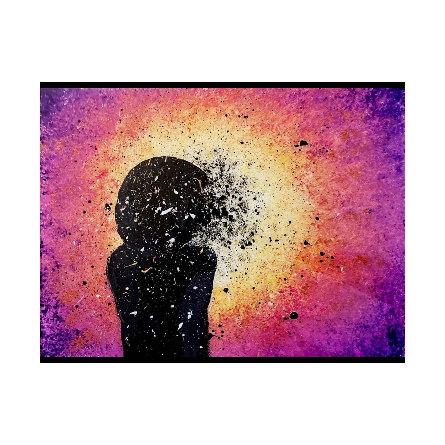 Brain in Flux Matte Horizontal Poster
