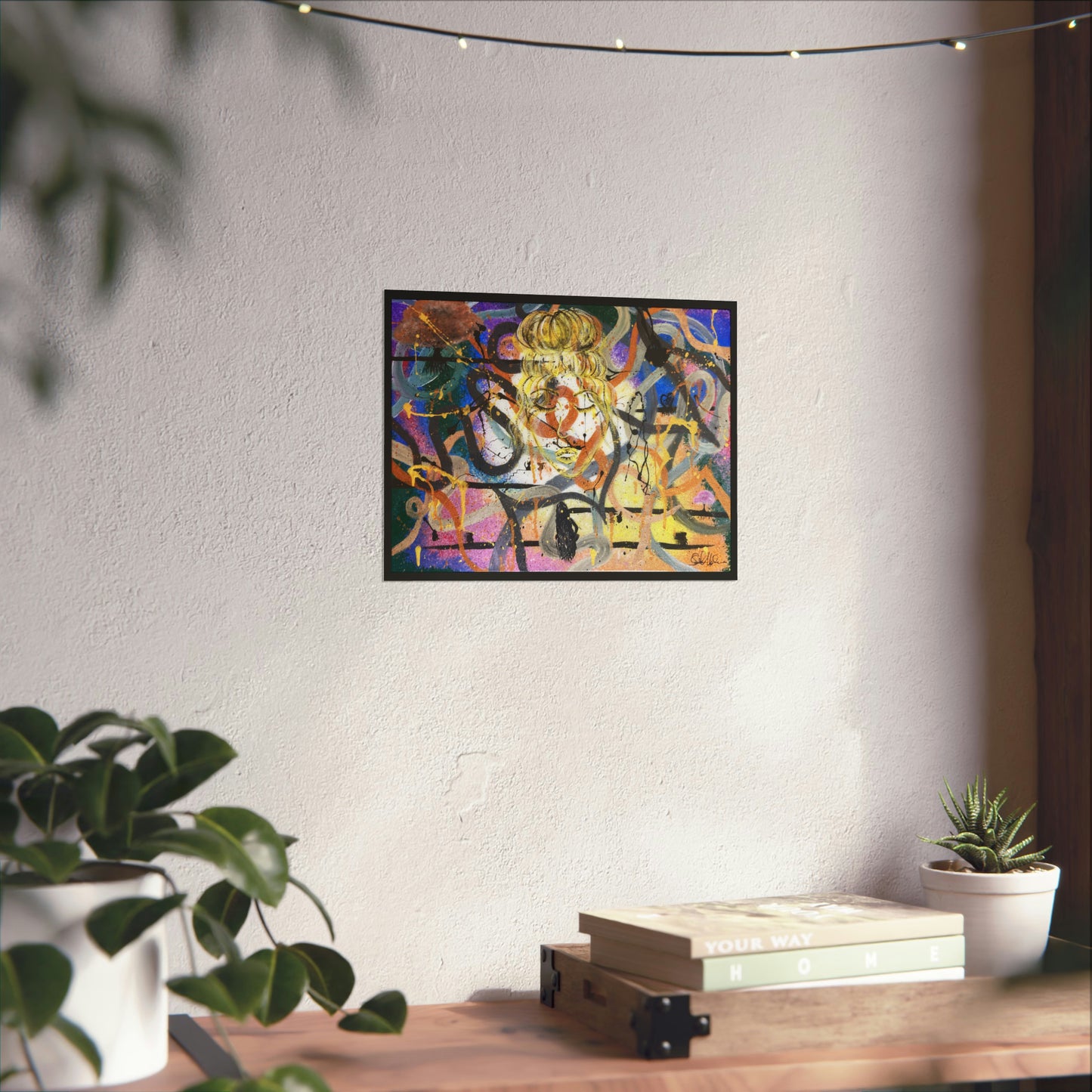 Chaotic Mind Matte Horizontal Poster