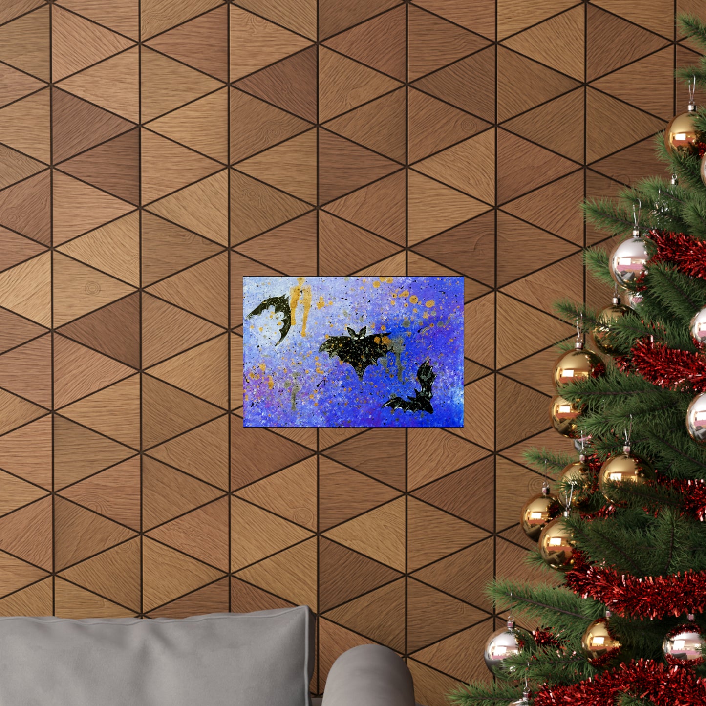 Bats Matte Horizontal Poster