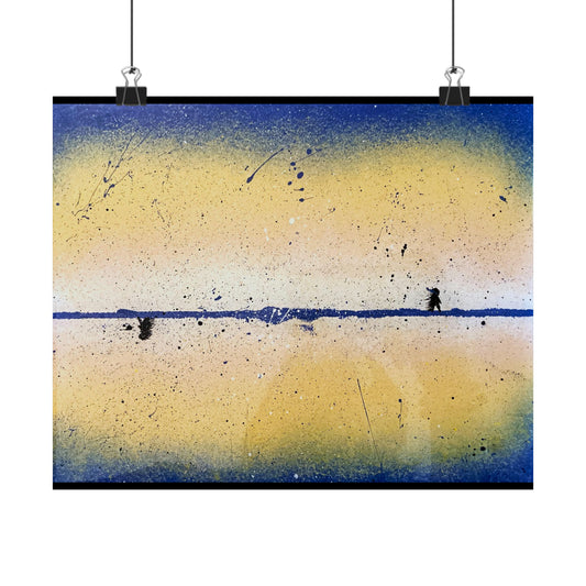 Parallel Matte Horizontal Poster