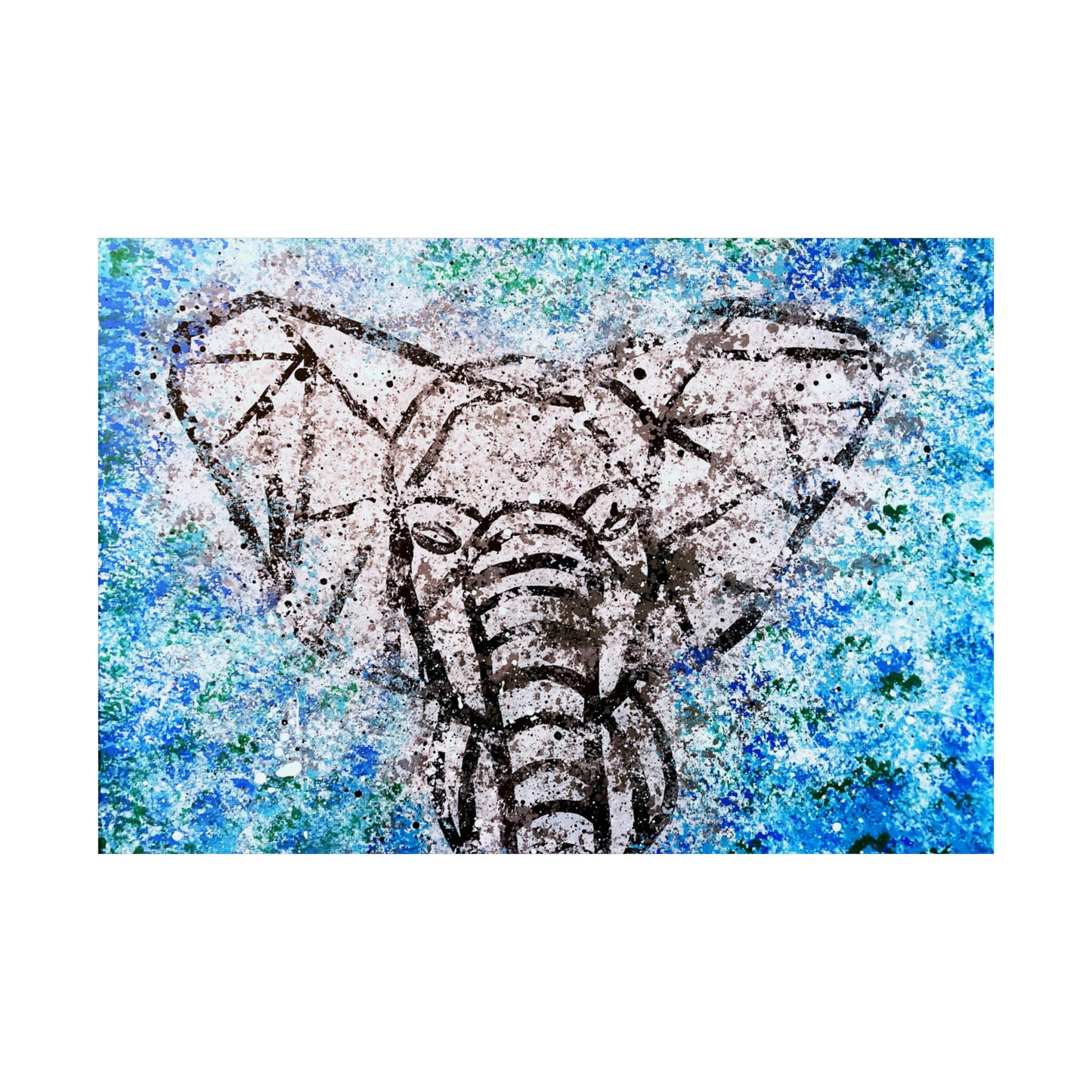 Trunk Nebula Matte Horizontal Poster