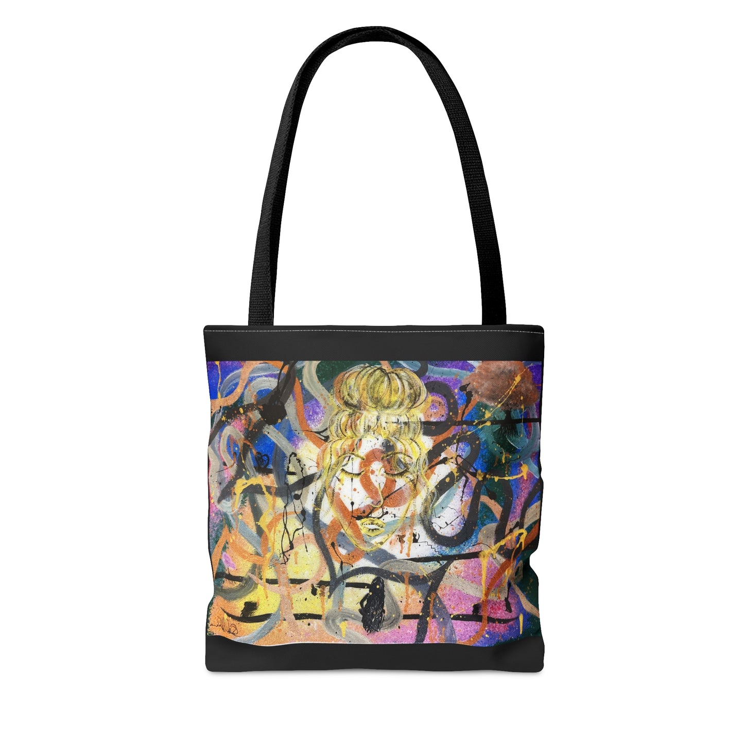 Chaotic Mind Tote Bag (AOP)