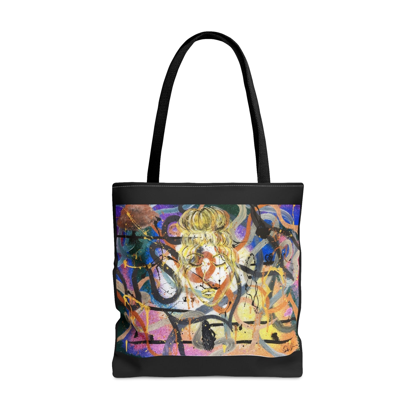 Chaotic Mind Tote Bag (AOP)