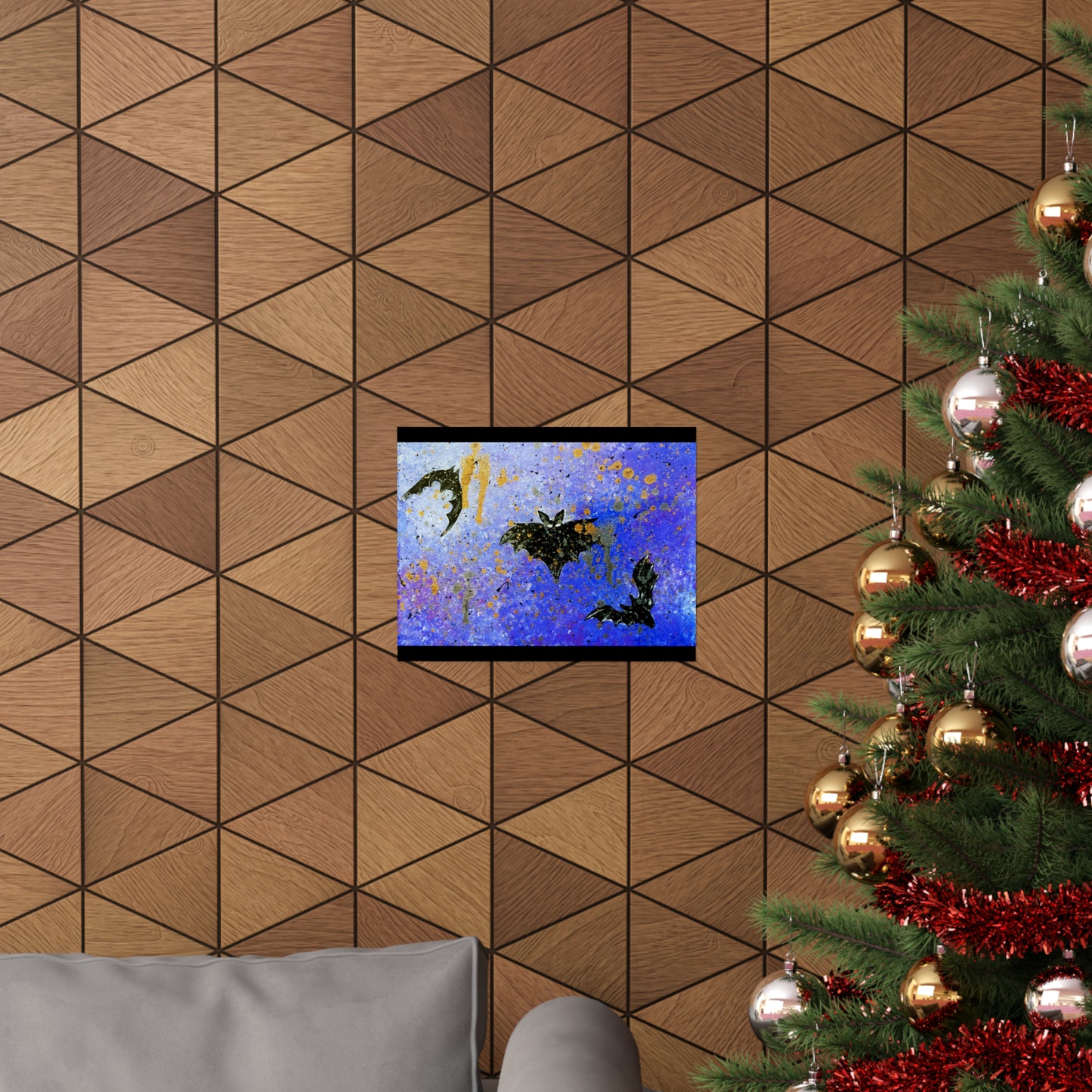 Bats Matte Horizontal Poster